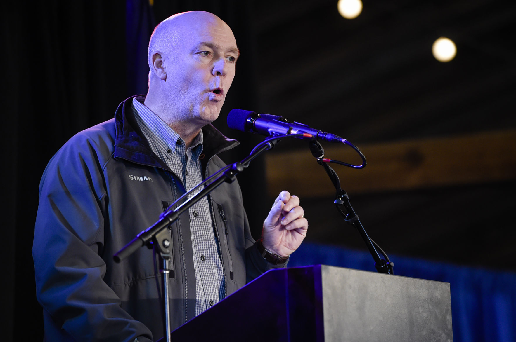 Greg Gianforte rally with Donald Trump Jr.